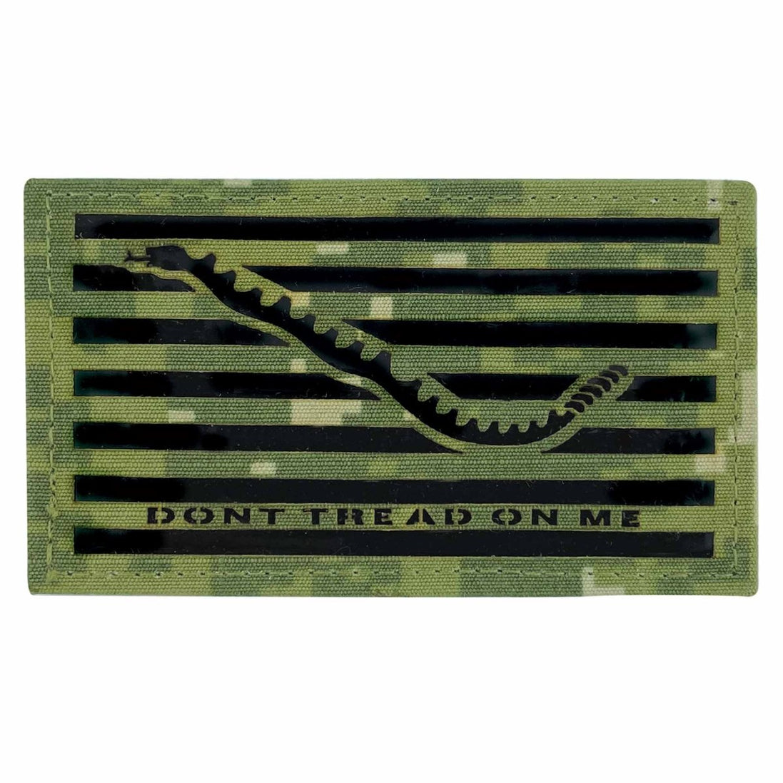Flag Patch: Don't Tread On Me - IR - Woodland Digital (NON-REFUNDABLE) - Hooyah Woodworks LLC