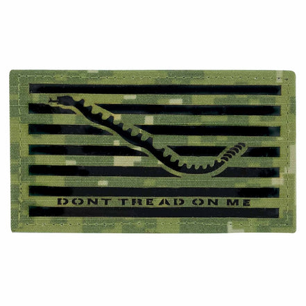 Flag Patch: Don't Tread On Me - IR - Woodland Digital (NON-REFUNDABLE) - Hooyah Woodworks LLC