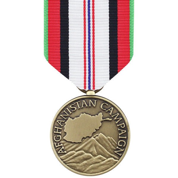 Full Size Medal: Afghanistan Campaign - Hooyah Woodworks LLC