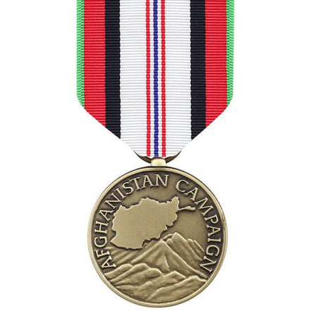 Full Size Medal: Afghanistan Campaign - Hooyah Woodworks LLC