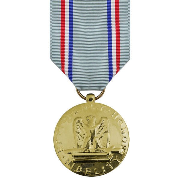 Full Size Medal: Air Force Good Conduct - 24k Gold Plated - Hooyah Woodworks LLC