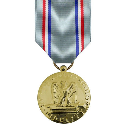 Full Size Medal: Air Force Good Conduct - 24k Gold Plated - Hooyah Woodworks LLC