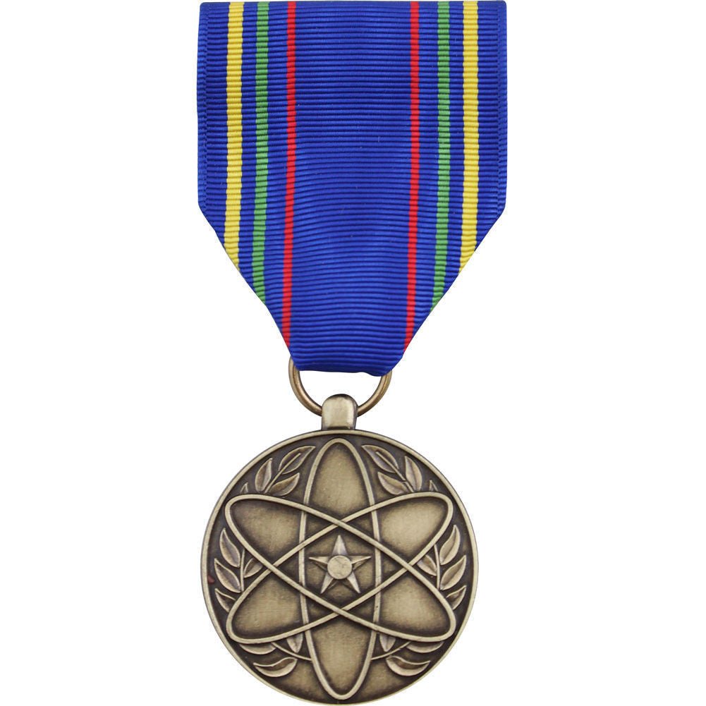 Full Size Medal: Air Force Nuclear Deterrence Operations Service - Hooyah Woodworks LLC