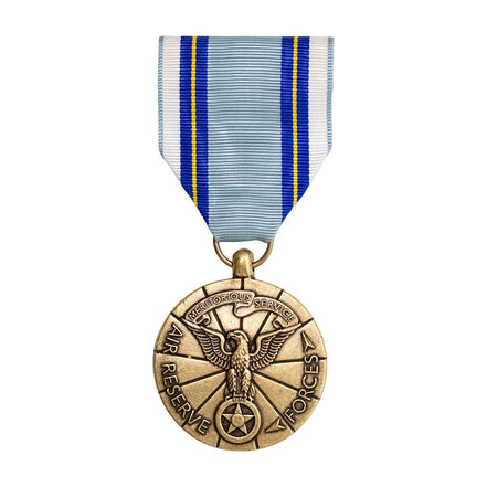 Full Size Medal: Air Reserve Meritorious Service - Hooyah Woodworks LLC