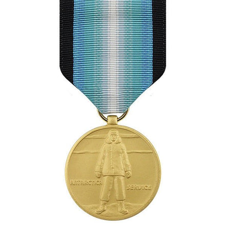Full Size Medal: Antarctica Service - Hooyah Woodworks LLC