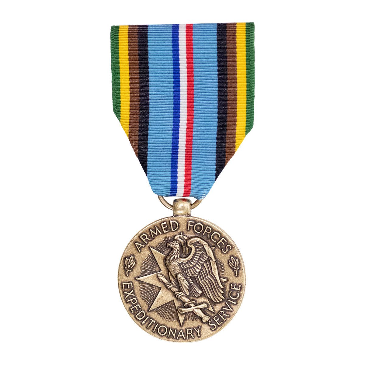 Full Size Medal: Armed Forces Expeditionary - Hooyah Woodworks LLC