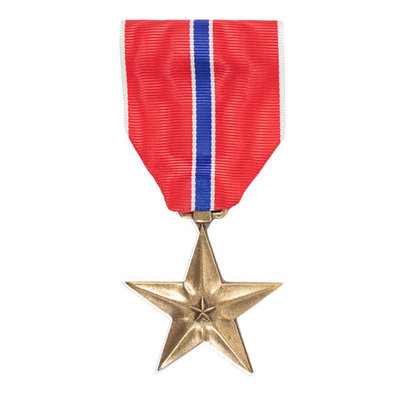 Full Size Medal: Bronze Star - Hooyah Woodworks LLC