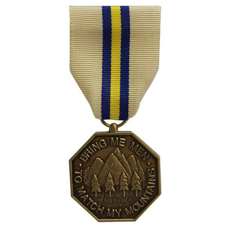 Full Size Medal: California National Guard Commendation Medal - Hooyah Woodworks LLC