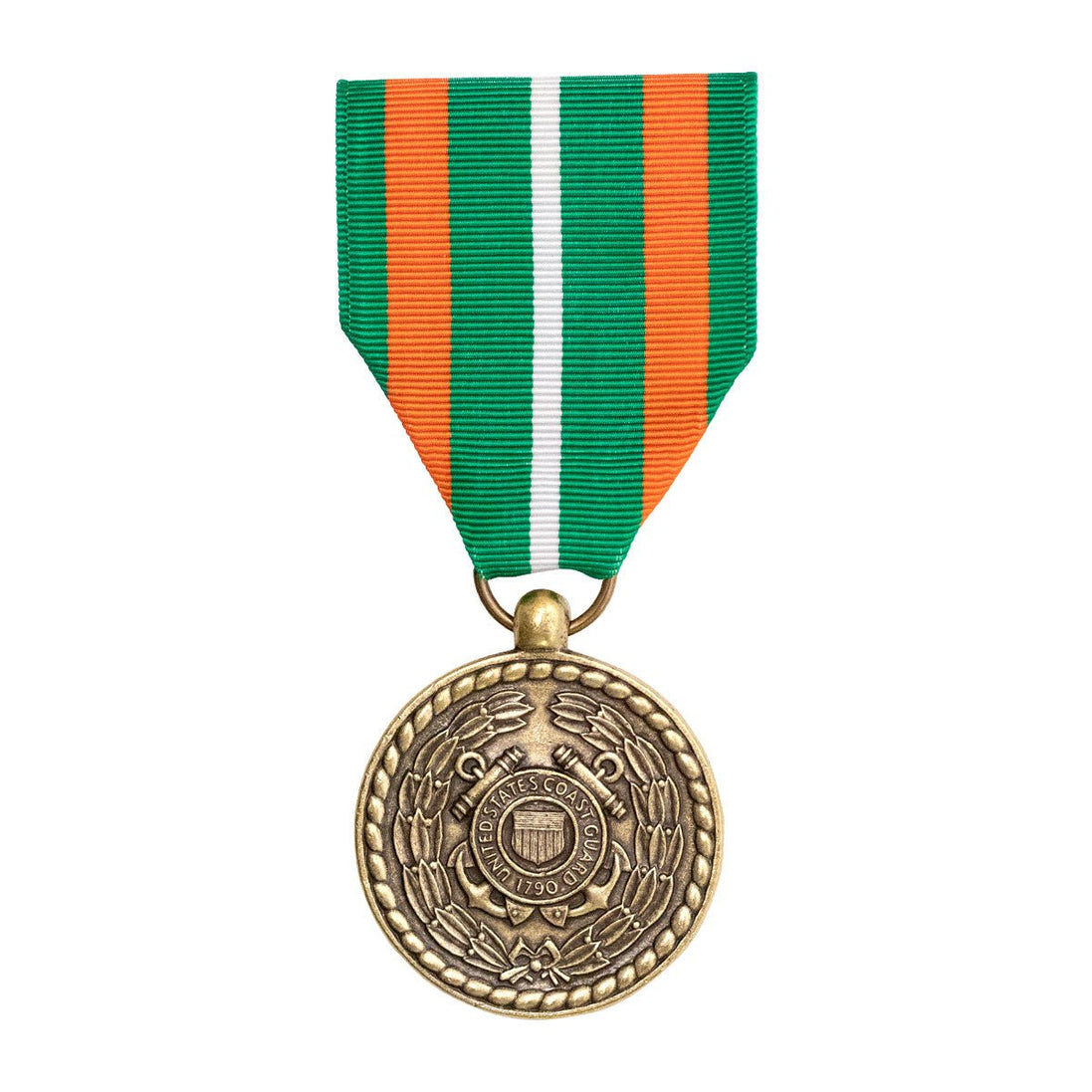 Full Size Medal: Coast Guard Achievement - Hooyah Woodworks LLC