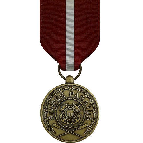 Full Size Medal: Coast Guard Good Conduct - Hooyah Woodworks LLC