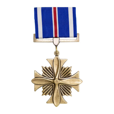 Full Size Medal: Distinguished Flying Cross - Hooyah Woodworks LLC
