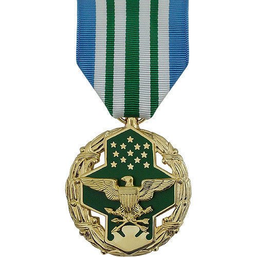 Full Size Medal: Joint Service Commendation - 24k Gold Plated - Hooyah Woodworks LLC