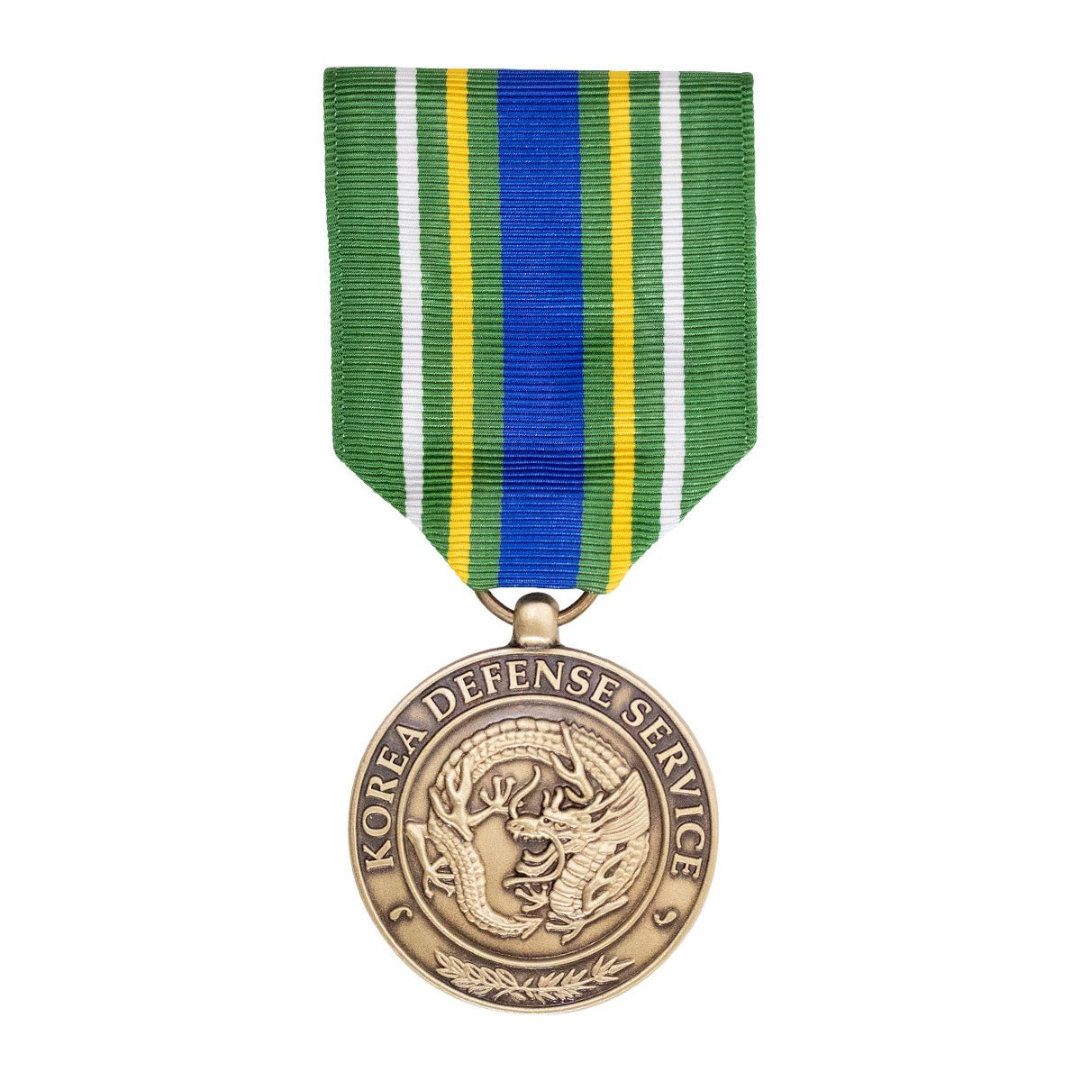 Full Size Medal: Korea Defense Service Medal - Hooyah Woodworks LLC