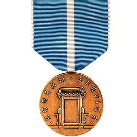 Full Size Medal: Korean Service - Hooyah Woodworks LLC
