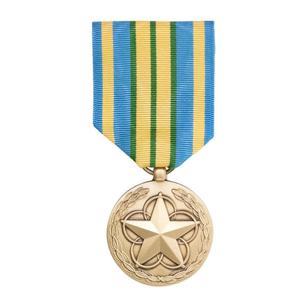 Full Size Medal: Military Outstanding Volunteer Service - Hooyah Woodworks LLC