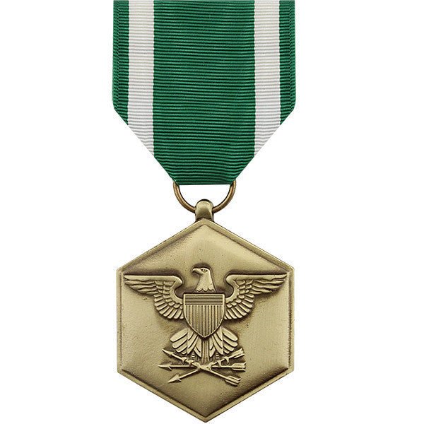 Full Size Medal: Navy and Marine Corps Commendation - Hooyah Woodworks LLC