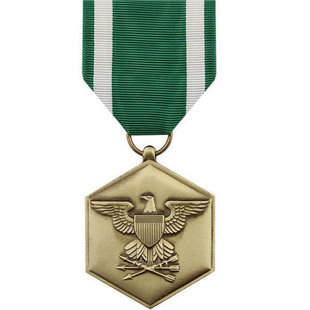 Full Size Medal: Navy and Marine Corps Commendation - Hooyah Woodworks LLC