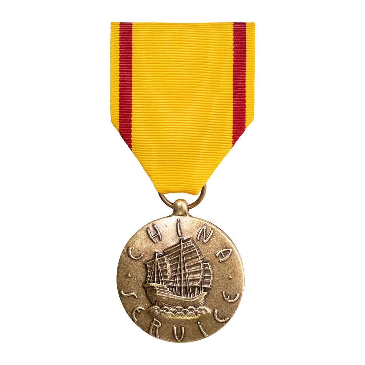 Full Size Medal: Navy China Service - Hooyah Woodworks LLC