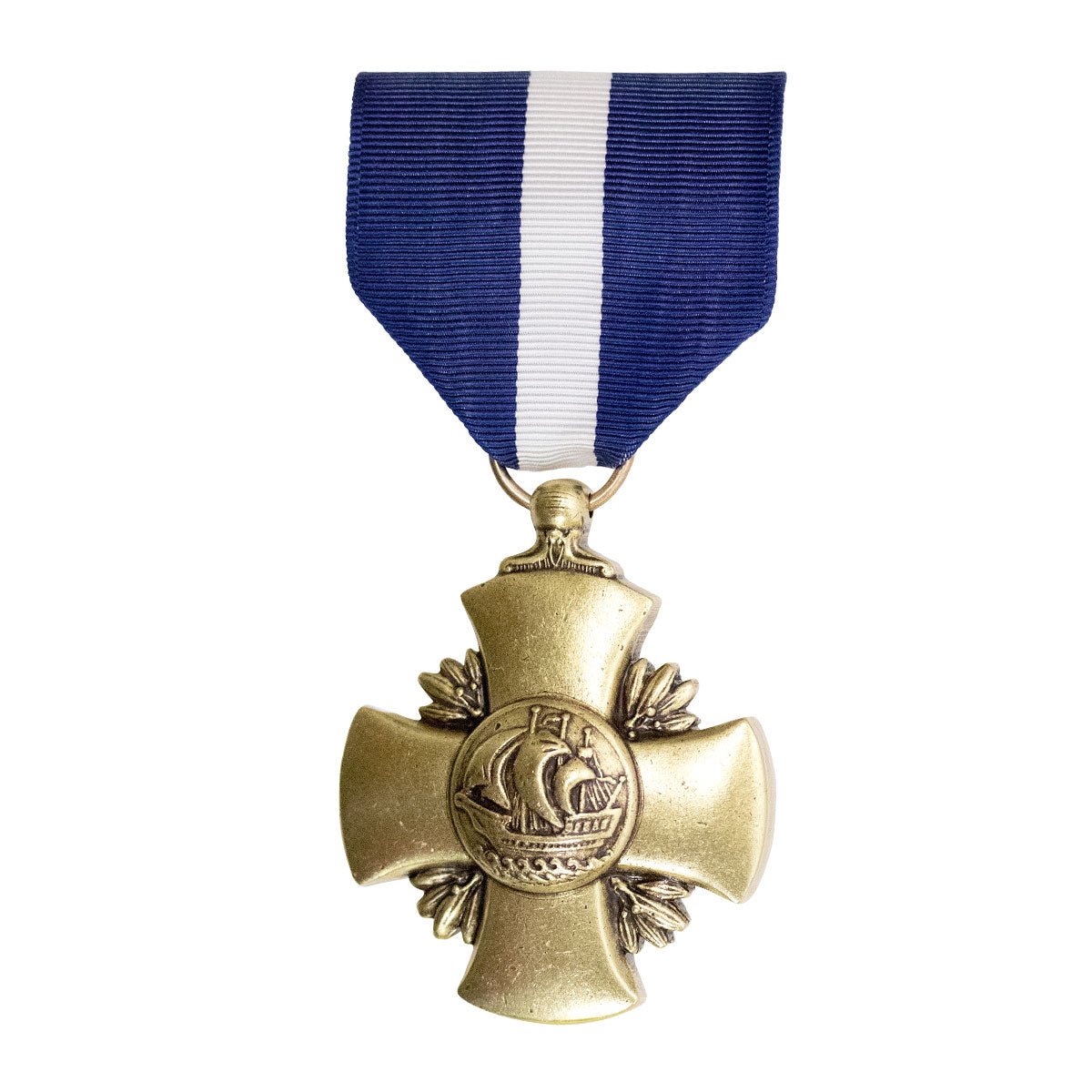 Full Size Medal: Navy Cross - Hooyah Woodworks LLC