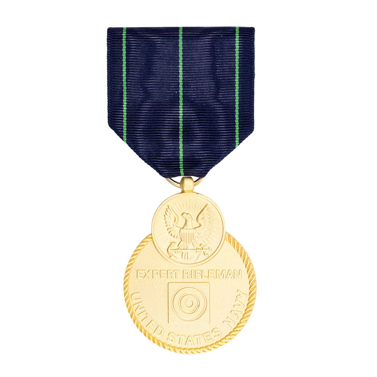 Full Size Medal: Navy Expert Rifle - Hooyah Woodworks LLC
