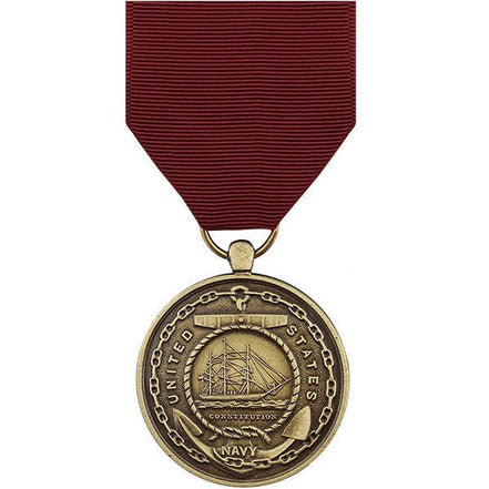 Full Size Medal: Navy Good Conduct - Hooyah Woodworks LLC