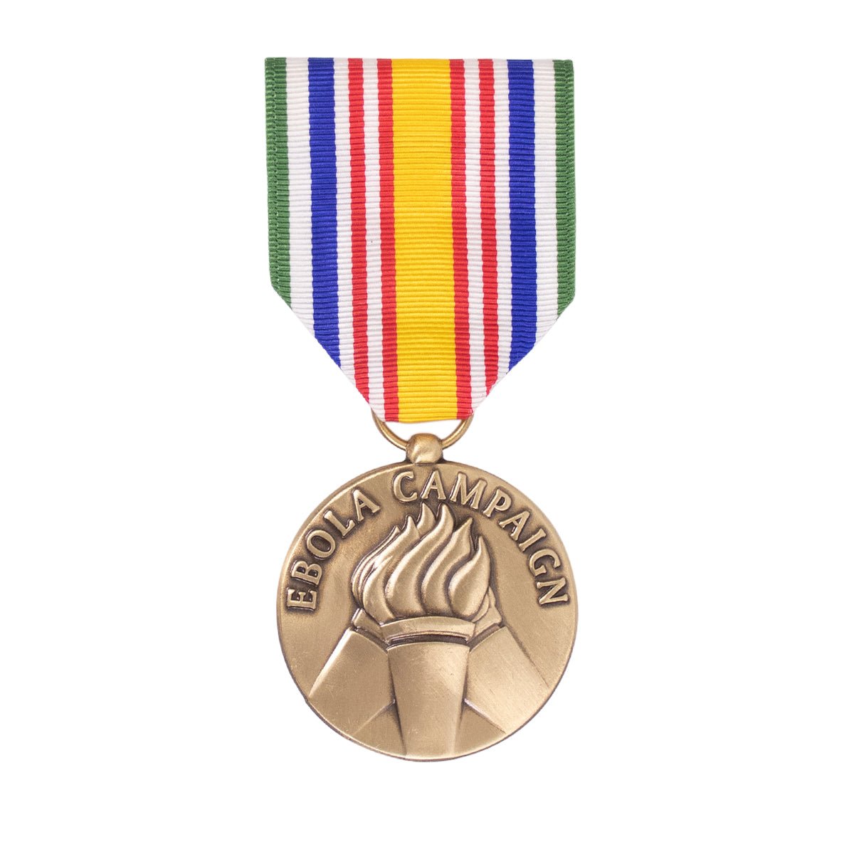 Full Size Medal: Public Health Service Ebola Campaign - Hooyah Woodworks LLC