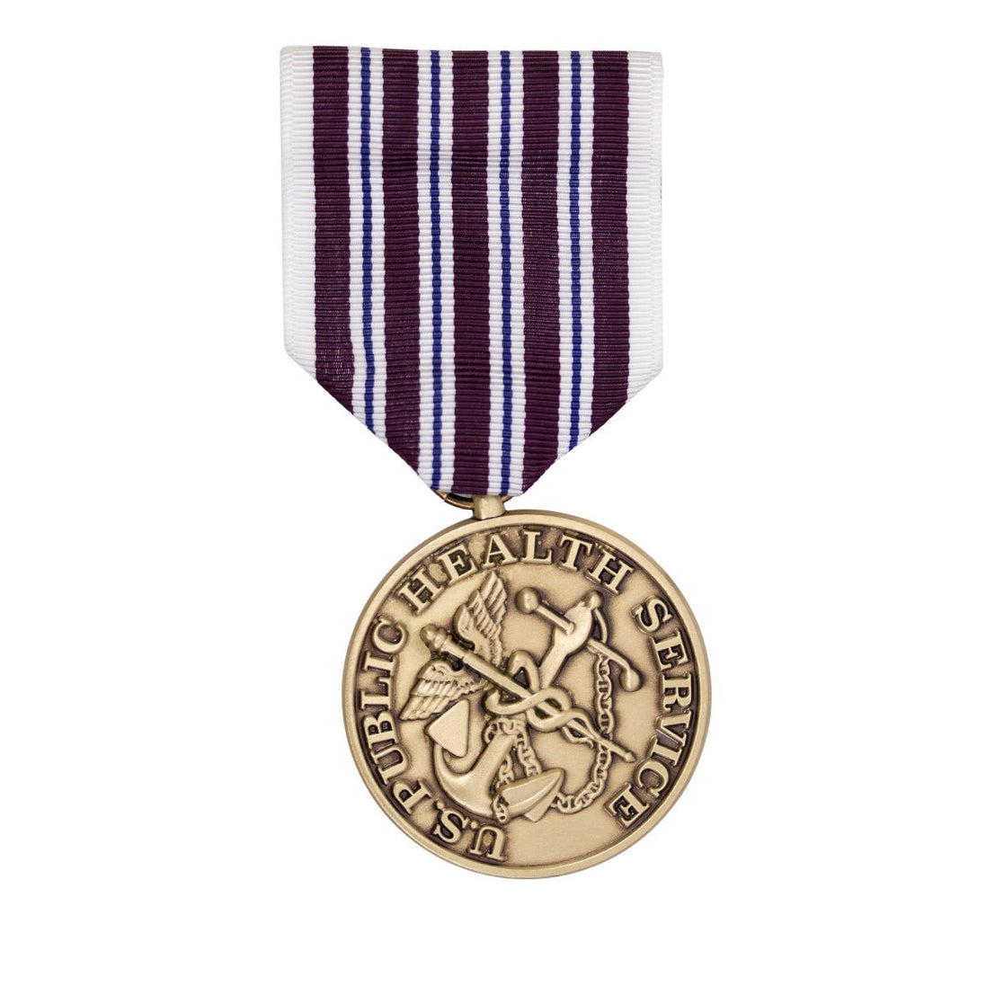 Full Size Medal: Public Health Service Hazardous Duty Service Award - Hooyah Woodworks LLC