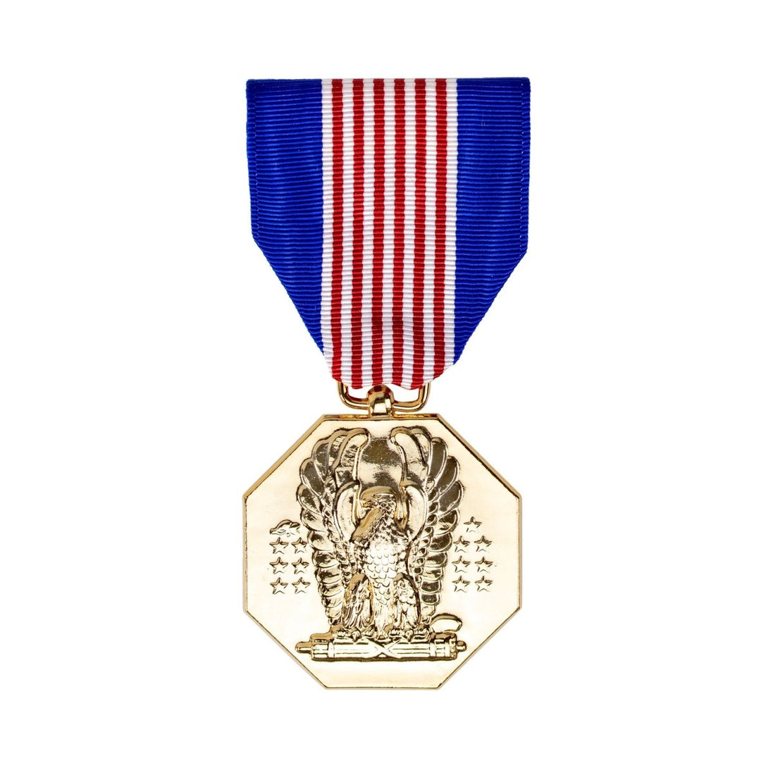 Full Size Medal: Soldiers Medal - 24k Gold Plated - Hooyah Woodworks LLC