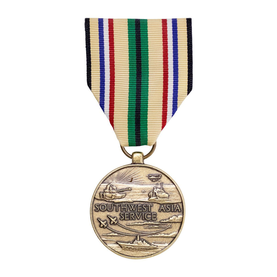 Full Size Medal: Southwest Asia Service - Hooyah Woodworks LLC