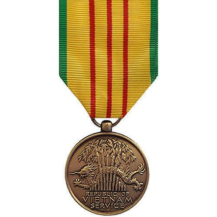 Full Size Medal: Vietnam Service - Hooyah Woodworks LLC