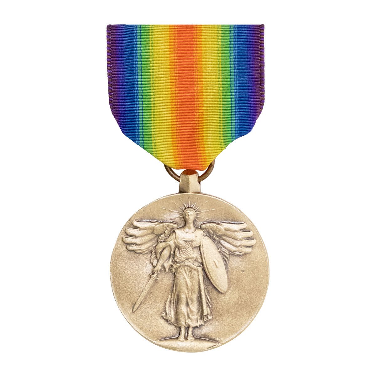 Full Size Medal: WWI Victory - Hooyah Woodworks LLC
