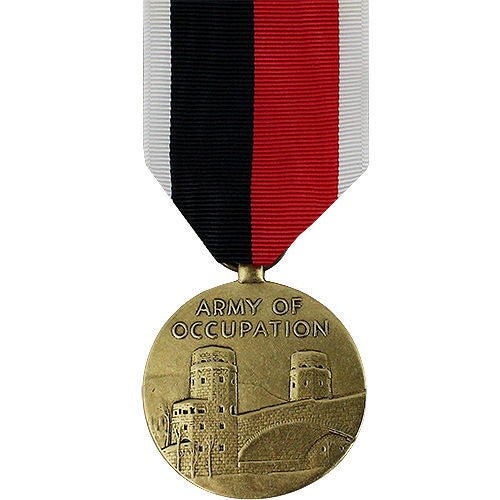 Full Size Medal: WWII Occupation Army and Air Force - Hooyah Woodworks LLC