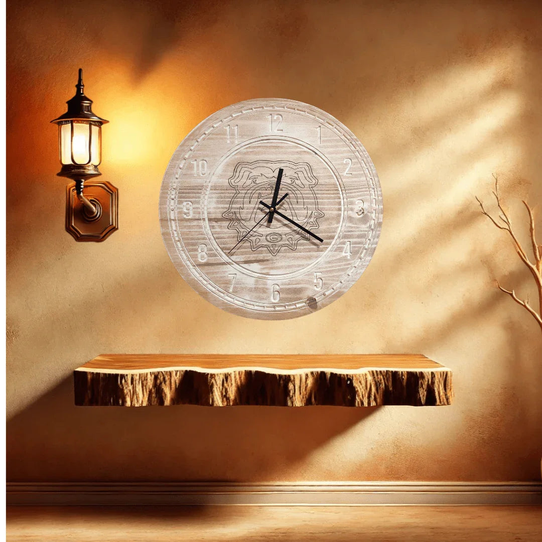 georgia bulldogs clock