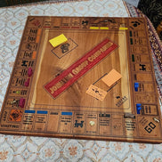 Personalized 23-inch wood strategy board game — Hooyah Woodworks