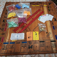 Custom wooden board game with engraved family names — Hooyah Woodworks
