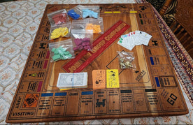 Custom wooden board game with engraved family names — Hooyah Woodworks