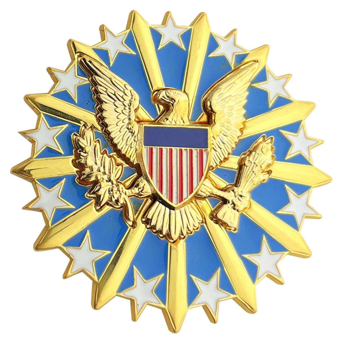Identification Badge: DCMA Defense Contract Management Agency - regulation size - Hooyah Woodworks LLC