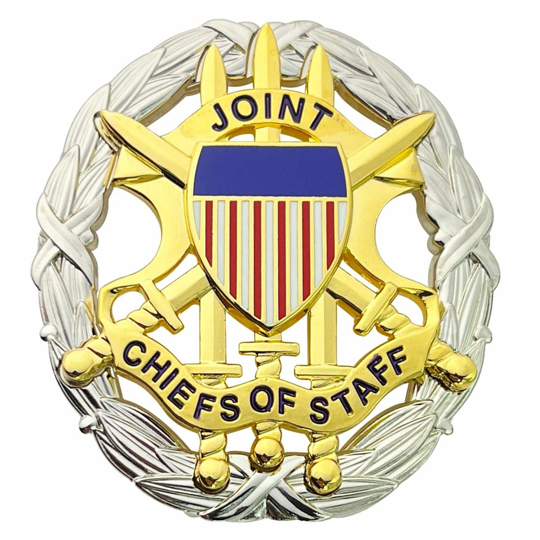 Identification Badge: Joint Chiefs of Staff - Full Regulation size mirror - Hooyah Woodworks LLC