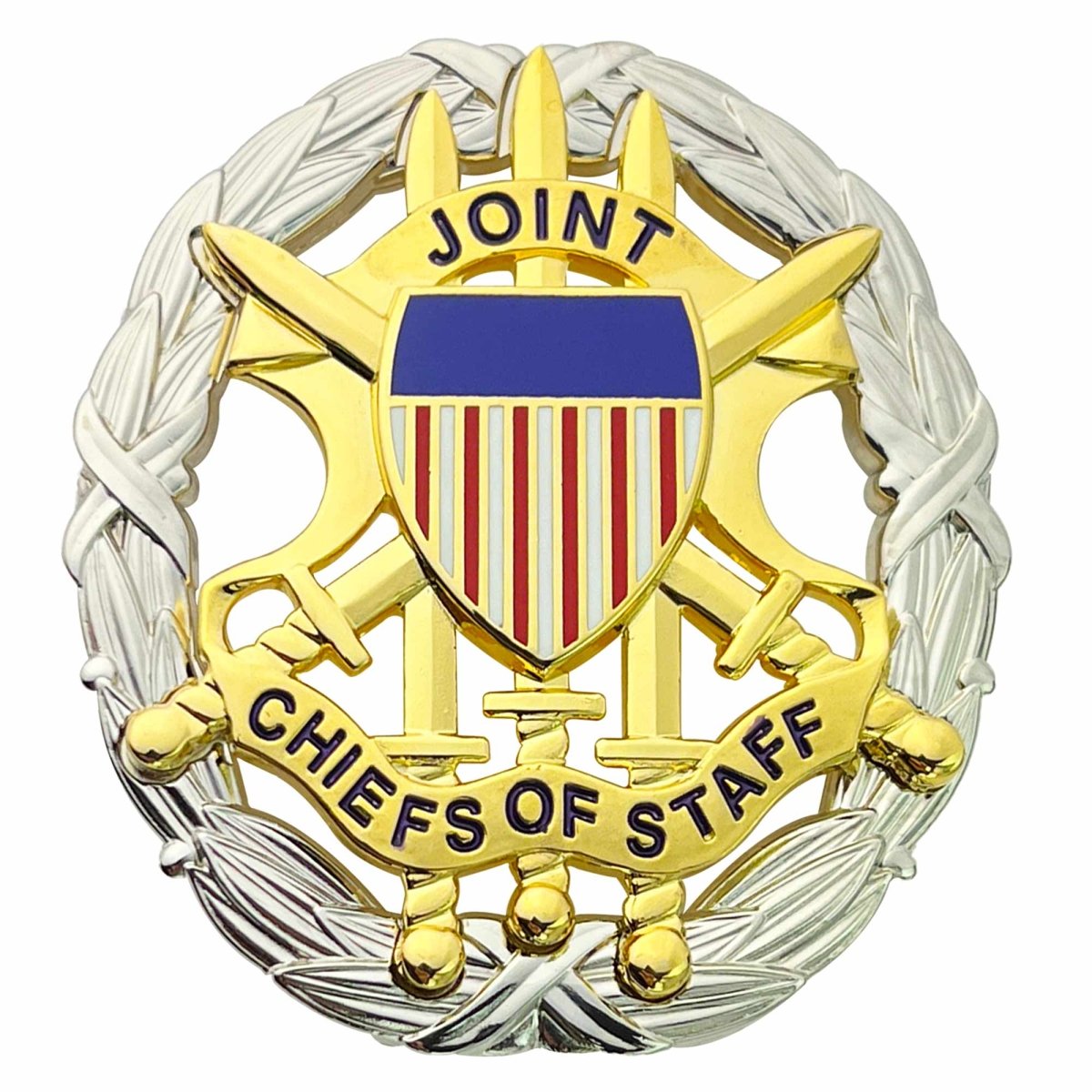 Identification Badge: Joint Chiefs of Staff - Full Regulation size mirror - Hooyah Woodworks LLC