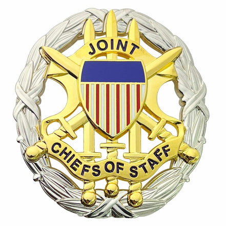 Identification Badge: Joint Chiefs of Staff - Full Regulation size mirror - Hooyah Woodworks LLC