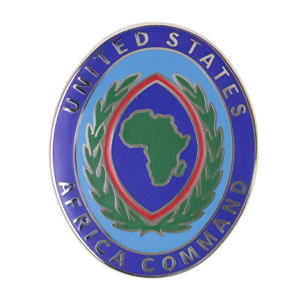 Identification Badge: United States Africa Command - Hooyah Woodworks LLC