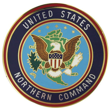 Identification Badge United States Northern Command: Large - Hooyah Woodworks LLC