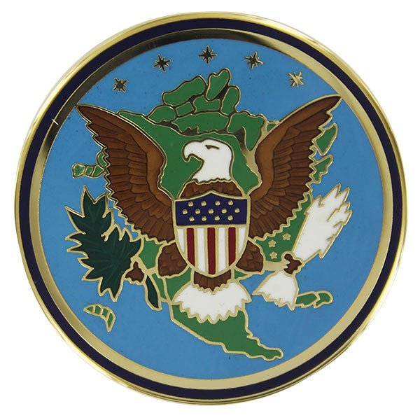 Identification Badge United States Northern Command: Small - Hooyah Woodworks LLC