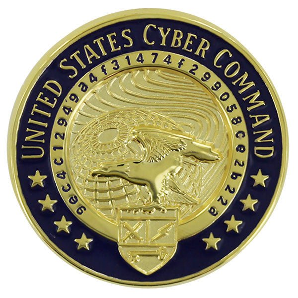 Identification Dress Badge: United States Cyber Command - Hooyah Woodworks LLC