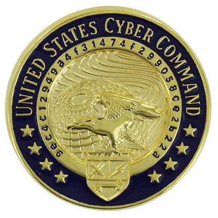 Identification Dress Badge: United States Cyber Command - Hooyah Woodworks LLC