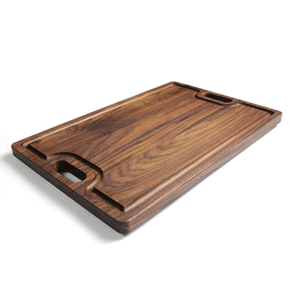 Father’s Day Butcher's Guide Custom Cutting Board, 18" x 12" Walnut Cutting Board, Juice Groove, Serving Tray, Gift for Dad, Made in the USA - Hooyah Woodworks LLC