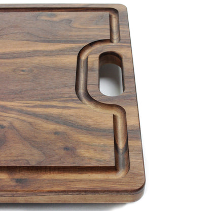 Father’s Day Butcher's Guide Custom Cutting Board, 18" x 12" Walnut Cutting Board, Juice Groove, Serving Tray, Gift for Dad, Made in the USA - Hooyah Woodworks LLC