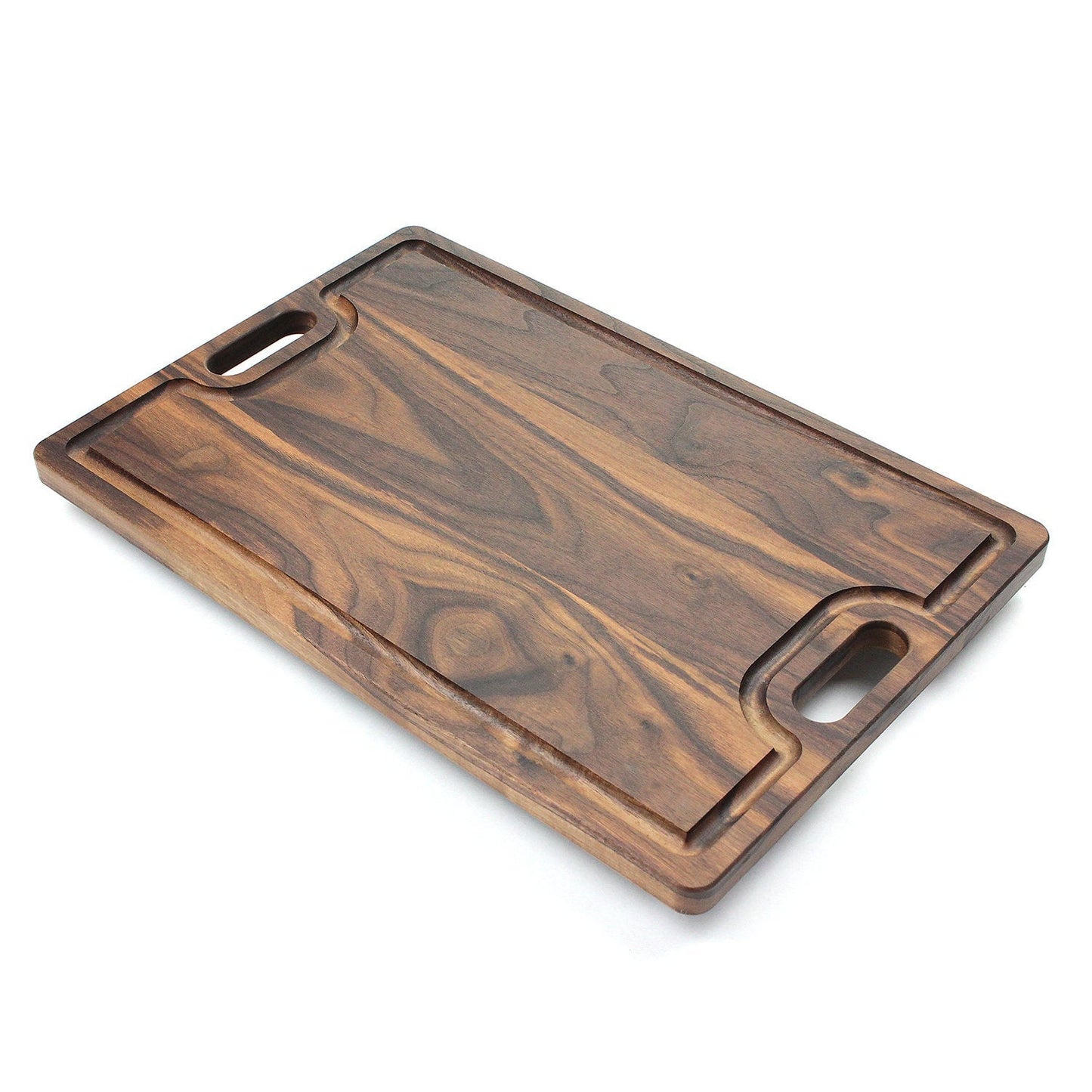 Father’s Day Butcher's Guide Custom Cutting Board, 18" x 12" Walnut Cutting Board, Juice Groove, Serving Tray, Gift for Dad, Made in the USA - Hooyah Woodworks LLC