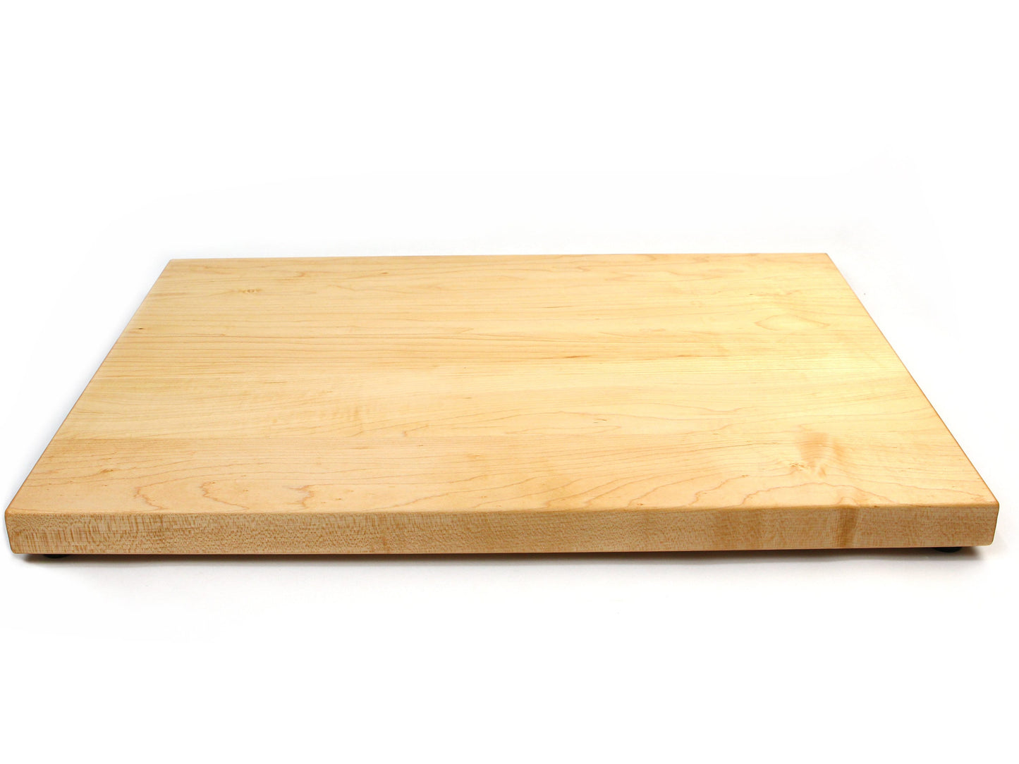 1.25” Thick Extra Large Butcher Block Cutting Board With Rubber Feet, Thick Cutting Board, Wood Chopping Board, American Made Maple Hardwood - Hooyah Woodworks LLC