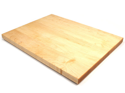 1.25” Thick Extra Large Butcher Block Cutting Board With Rubber Feet, Thick Cutting Board, Wood Chopping Board, American Made Maple Hardwood - Hooyah Woodworks LLC